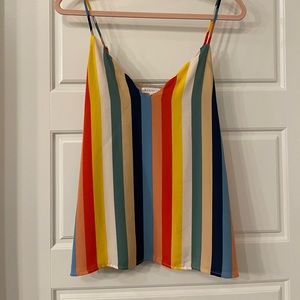 Socialite from Nordstrom stripe colorful tank top